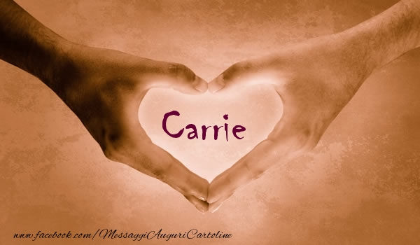Cartoline d'amore - Cuore | Carrie