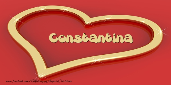 Cartoline d'amore - Love Constantina