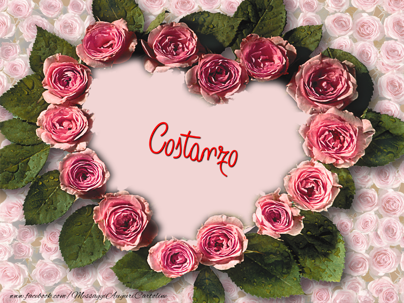 Cartoline d'amore - Cuore | Costanzo