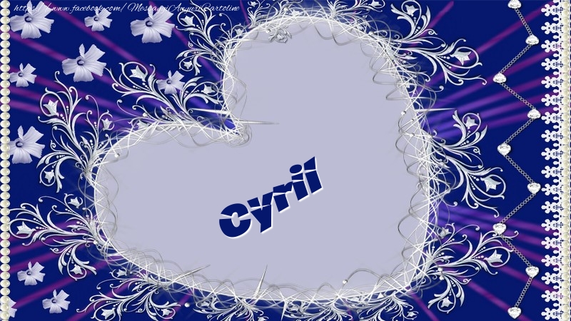 Cartoline d'amore - Cyril