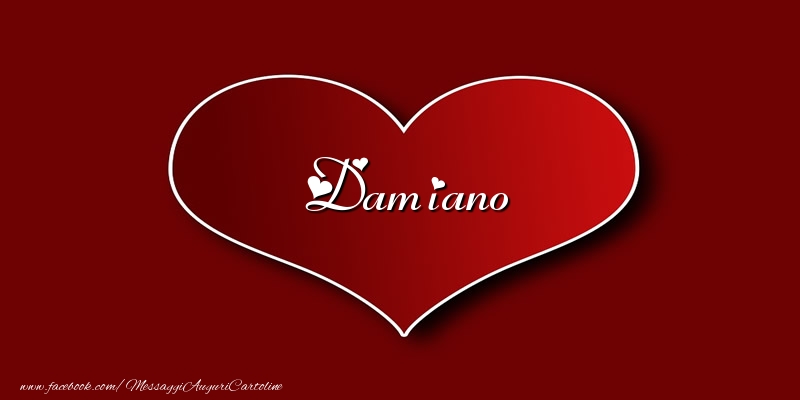 Cartoline d'amore - Cuore | Amore Damiano