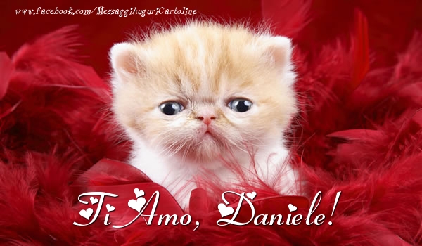 Cartoline d'amore - Ti amo, Daniele!