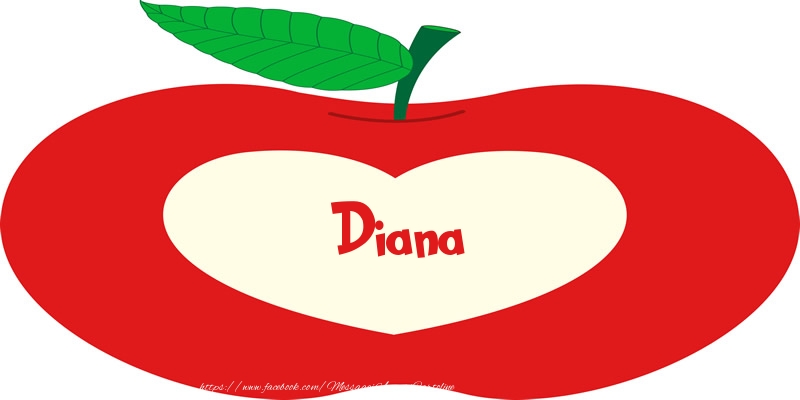 Cartoline d'amore -  Diana nel cuore