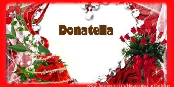 Cartoline d'amore - Love Donatella!