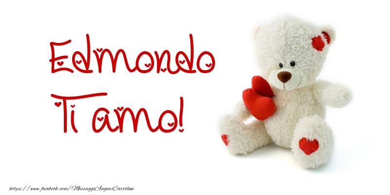 Cartoline d'amore - Animali & Animazione & Cuore & Orsi | Edmondo Ti amo!