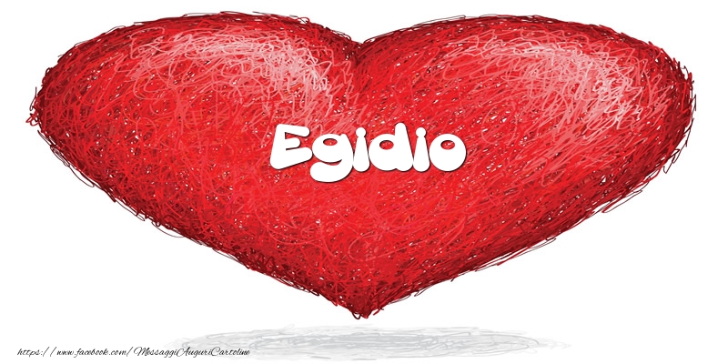 Cartoline d'amore -  Egidio nel cuore