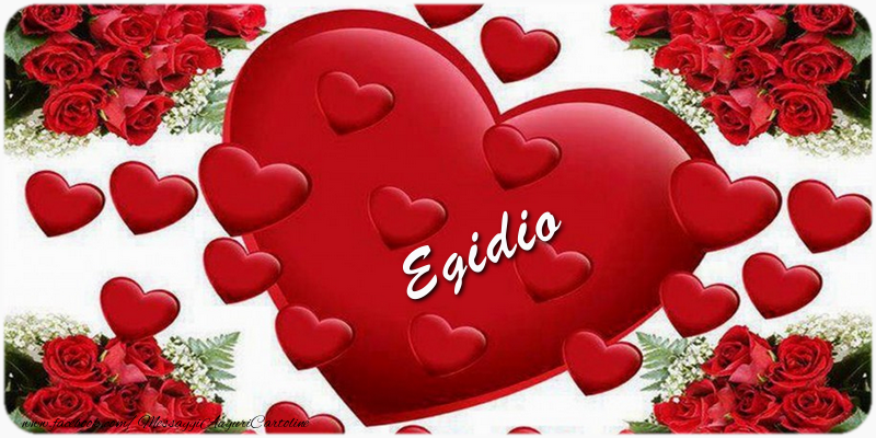 Cartoline d'amore - Cuore | Egidio