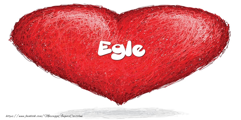 Cartoline d'amore -  Egle nel cuore