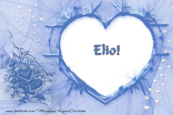 Cartoline d'amore - Cuore | Love Elio