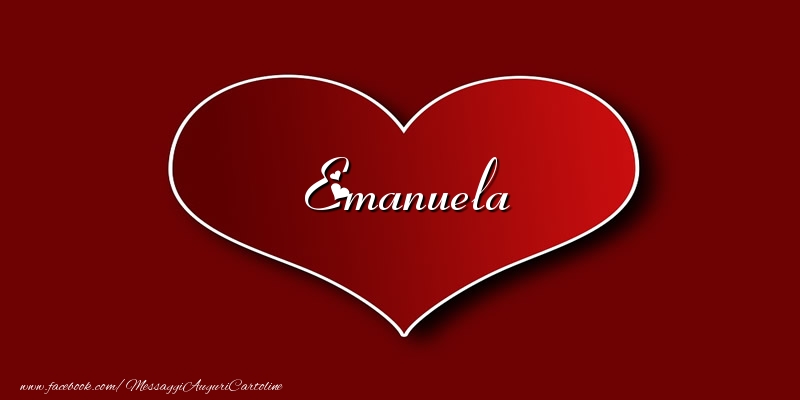 Cartoline d'amore - Amore Emanuela