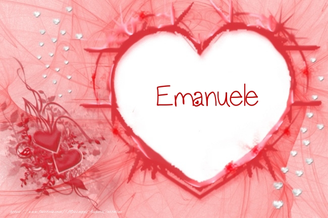 Cartoline d'amore - Love Emanuele!