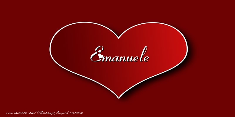  Cartoline d'amore - Cuore | Amore Emanuele