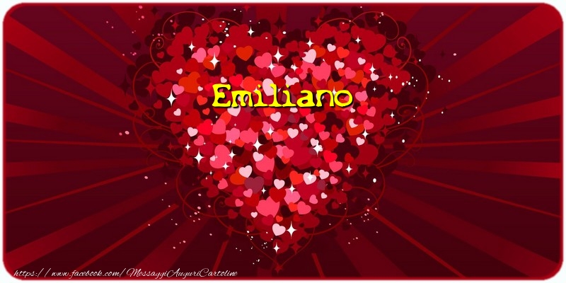  Cartoline d'amore - Cuore | Emiliano
