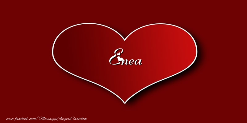 Cartoline d'amore - Amore Enea