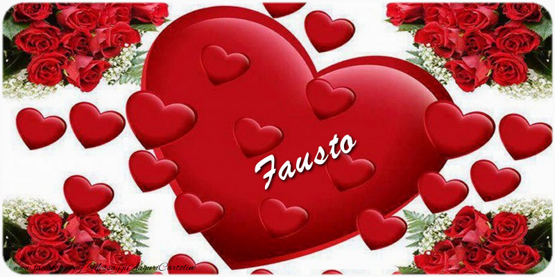 Cartoline d'amore - Cuore | Fausto