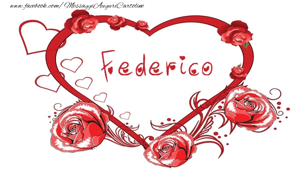 Cartoline d'amore - Love  Federico