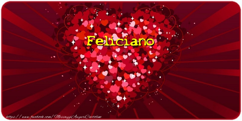 Cartoline d'amore - Cuore | Feliciano