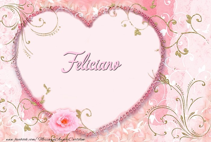 Cartoline d'amore - Cuore & Fiori | Feliciano