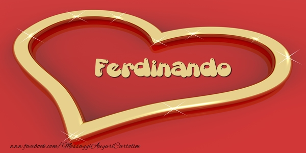  Cartoline d'amore - Cuore | Love Ferdinando