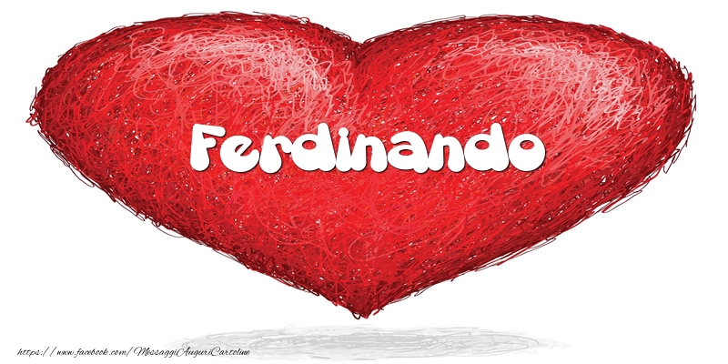 Cartoline d'amore -  Ferdinando nel cuore