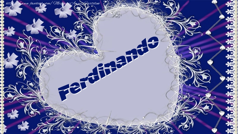  Cartoline d'amore - Cuore & Fiori | Ferdinando