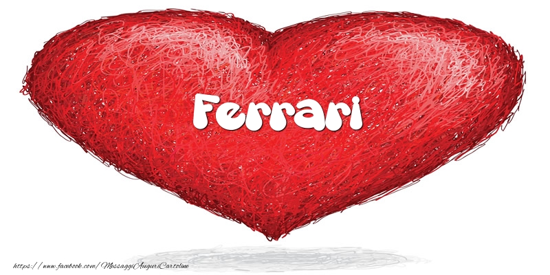 Cartoline d'amore -  Ferrari nel cuore