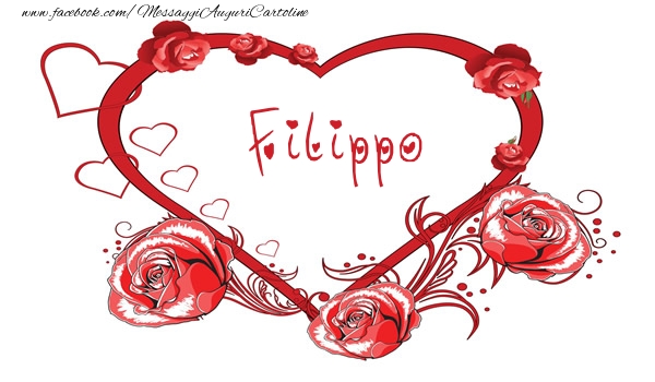 Cartoline d'amore - Love  Filippo
