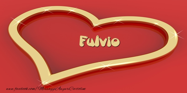 Cartoline d'amore - Cuore | Love Fulvio