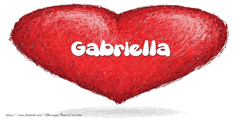 Cartoline d'amore -  Gabriella nel cuore