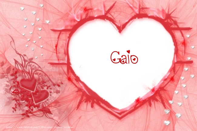 Cartoline d'amore - Cuore | Love Gaio!