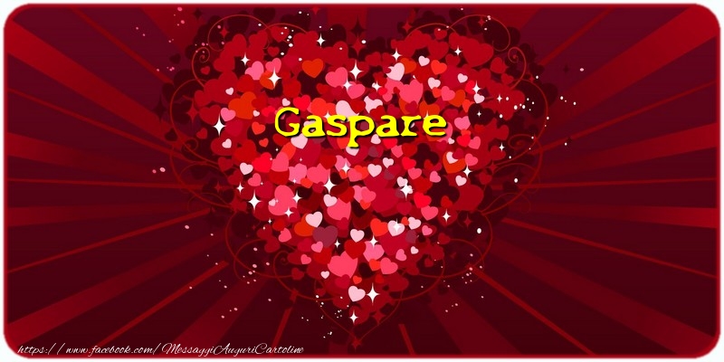 Cartoline d'amore - Cuore | Gaspare