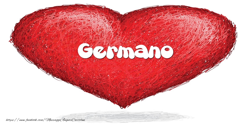 Cartoline d'amore -  Germano nel cuore