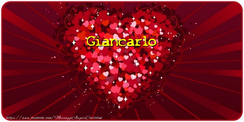 Cartoline d'amore - Giancarlo