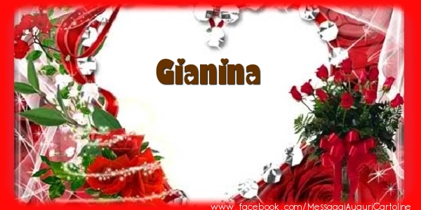 Cartoline d'amore - Cuore & Fiori & Mazzo Di Fiori | Love Gianina!