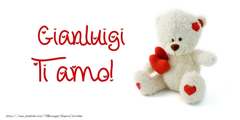 Cartoline d'amore - Gianluigi Ti amo!