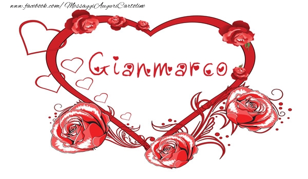 Cartoline d'amore - Love  Gianmarco