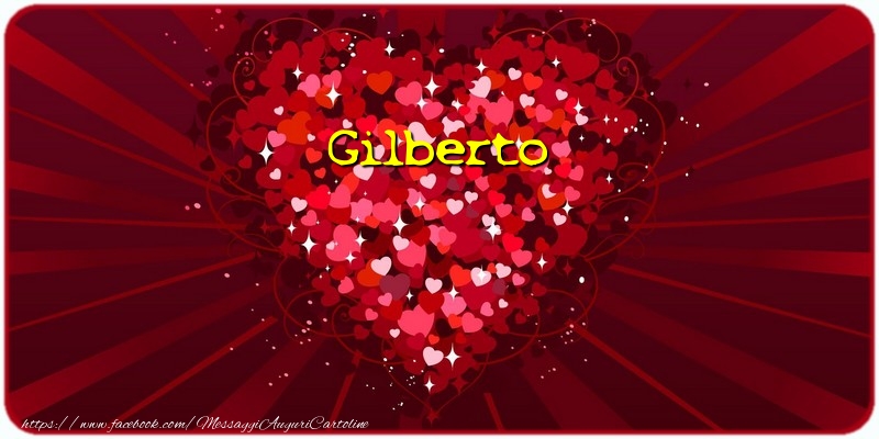 Cartoline d'amore - Cuore | Gilberto