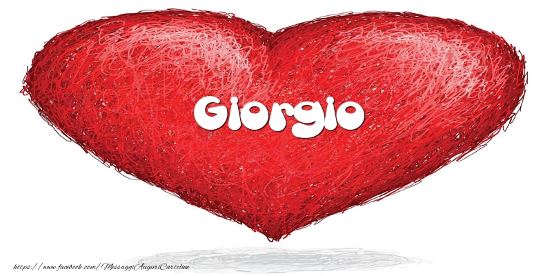 Cartoline d'amore -  Giorgio nel cuore
