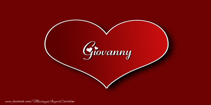 Cartoline d'amore - Amore Giovanny