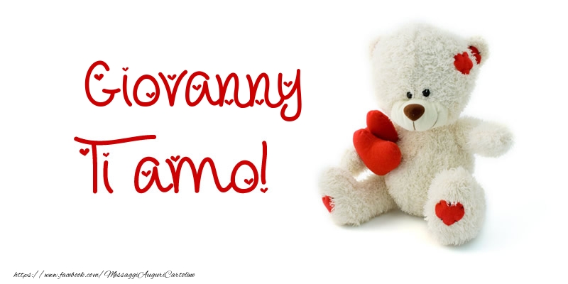 Cartoline d'amore - Giovanny Ti amo!