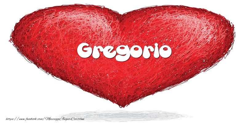 Cartoline d'amore -  Gregorio nel cuore
