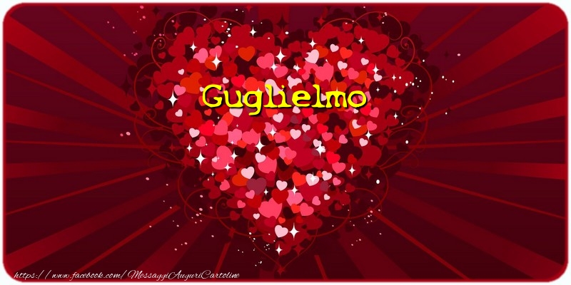Cartoline d'amore - Cuore | Guglielmo