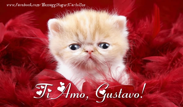 Cartoline d'amore - Ti amo, Gustavo!