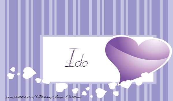 Cartoline d'amore - Cuore | Love Ida