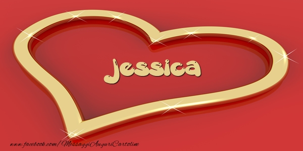  Cartoline d'amore - Cuore | Love Jessica
