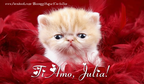 Cartoline d'amore - Ti amo, Julia!