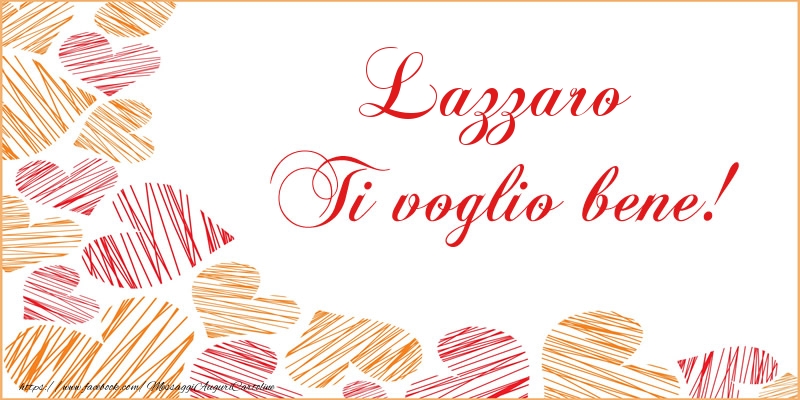 Cartoline d'amore - Lazzaro Ti voglio bene!