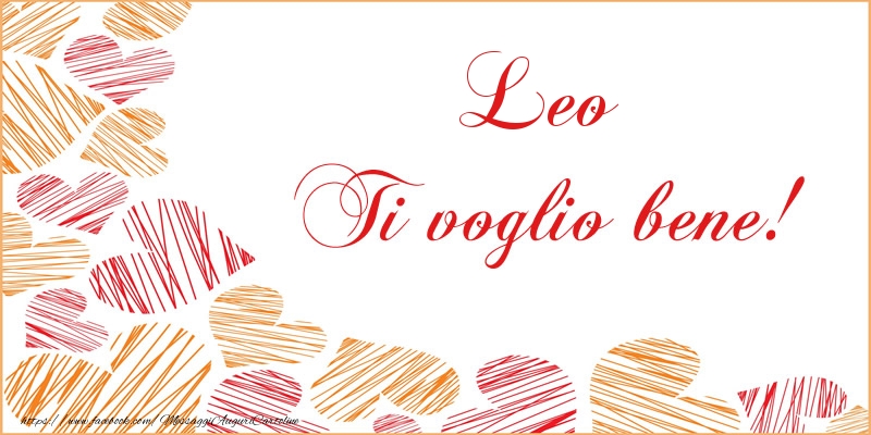 Cartoline d'amore - Leo Ti voglio bene!