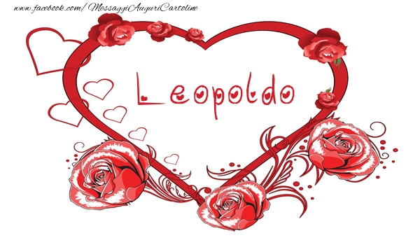 Cartoline d'amore - Love  Leopoldo