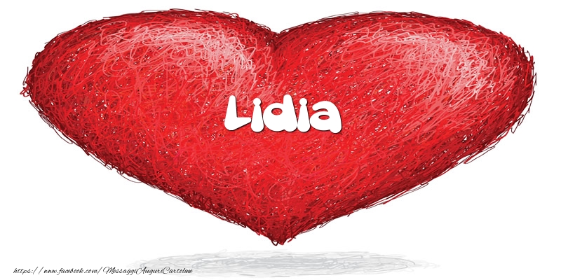 Cartoline d'amore -  Lidia nel cuore